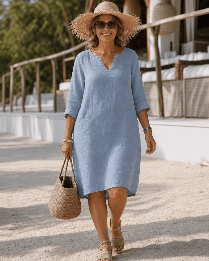 Noémie | Robe mi-longue