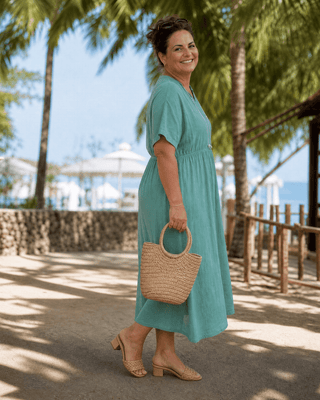 Eléa | Robe midi décontractée