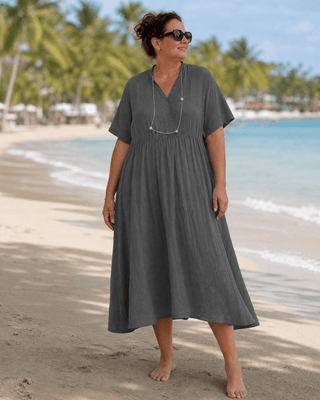 Eléa | Robe midi décontractée