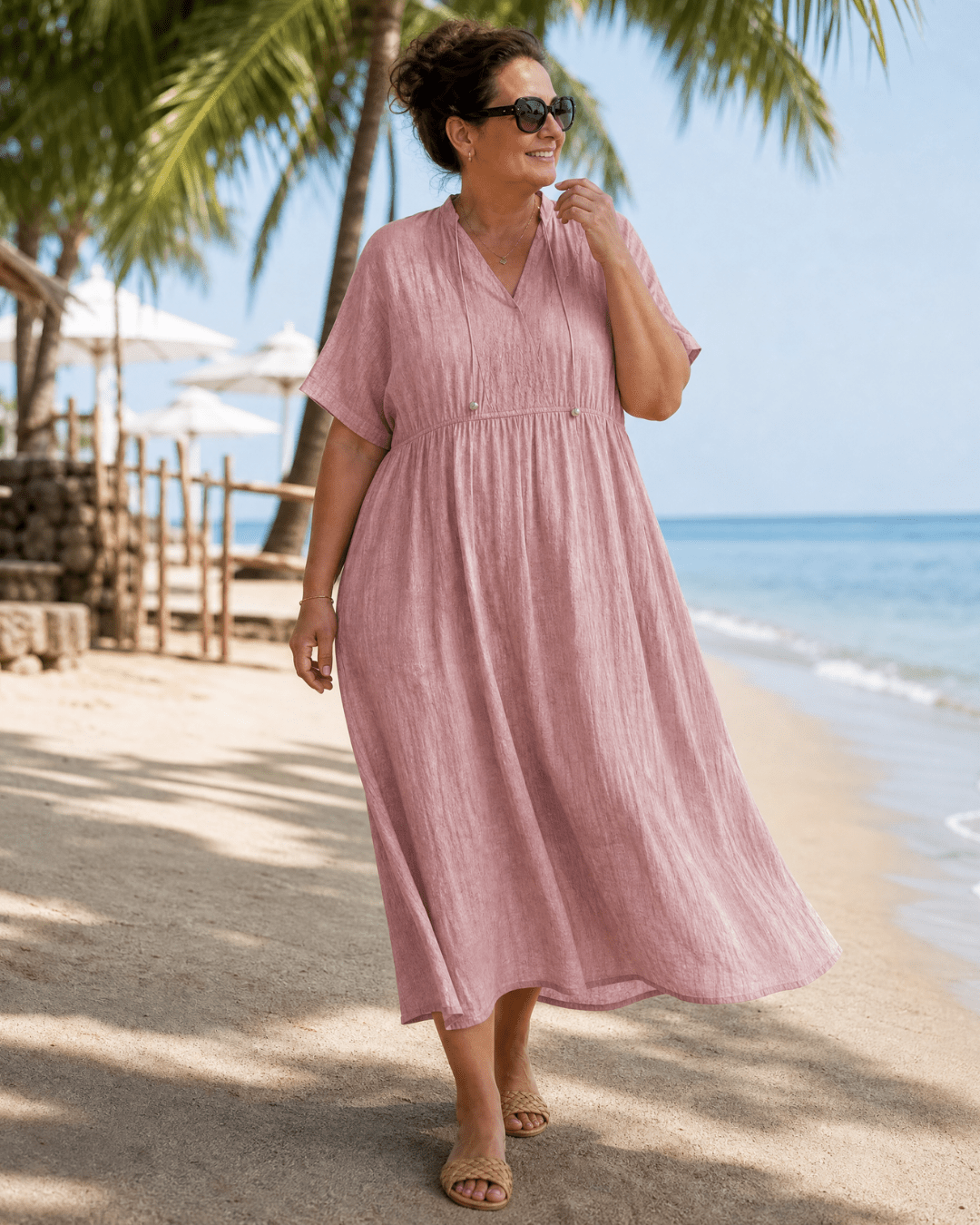 Eléa | Robe midi décontractée