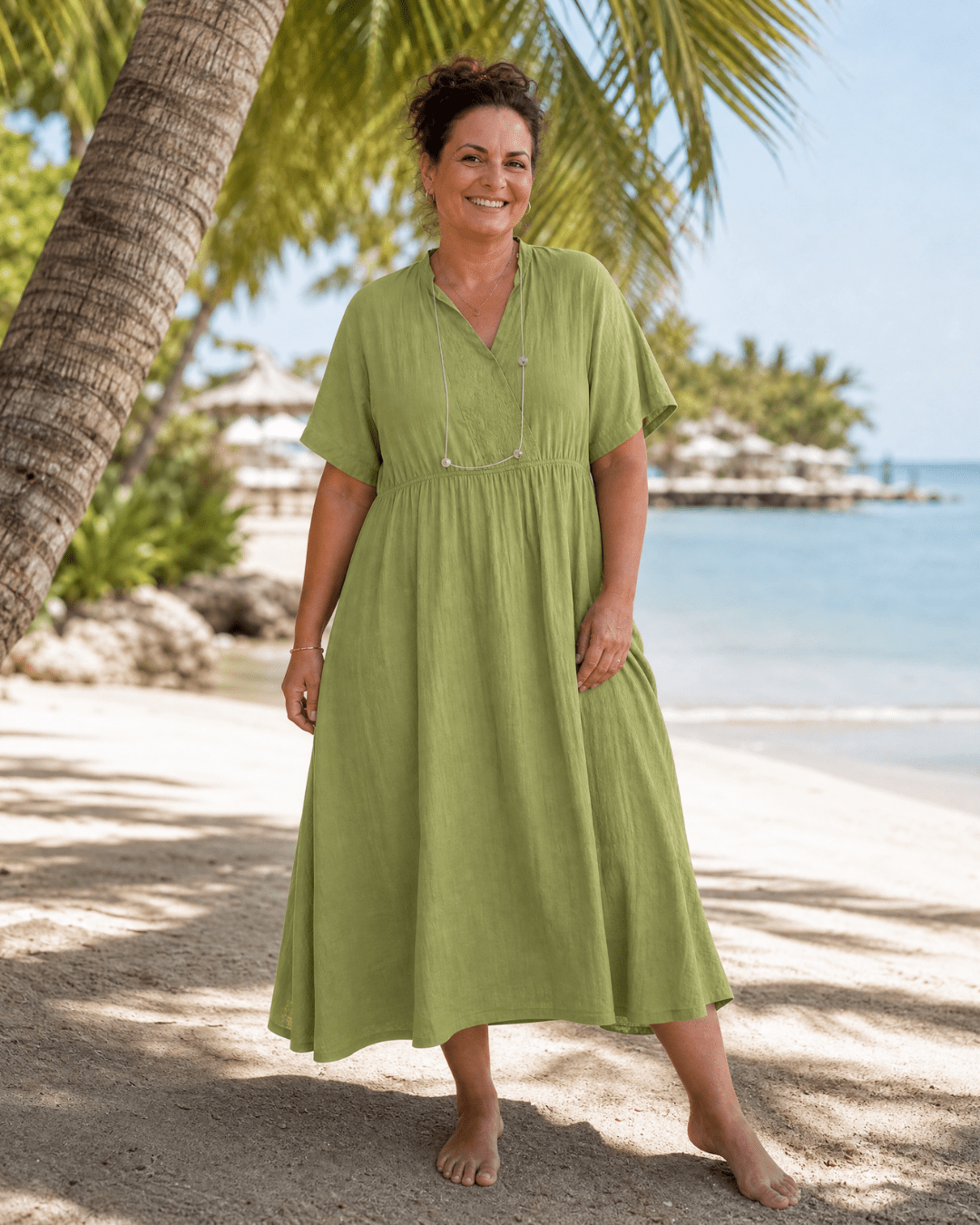 Eléa | Robe midi décontractée