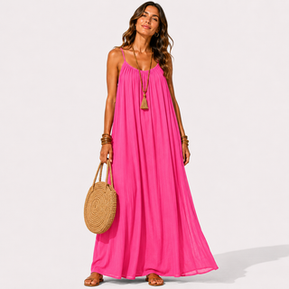Carolin | Robe longue décolletée