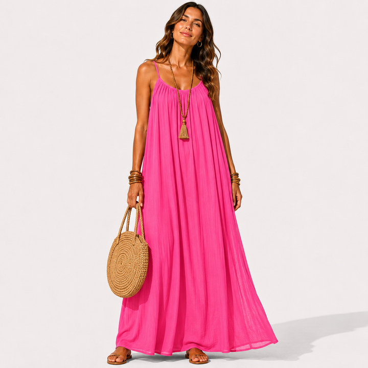 Carolin | Robe longue décolletée