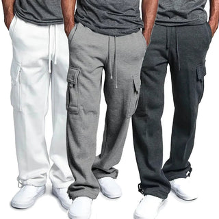 Pantalons de sport cargo en polaire | Confort Ultime pour homme