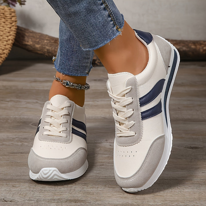 Lucienne | Sneakers blanches sportives élégantes confortables