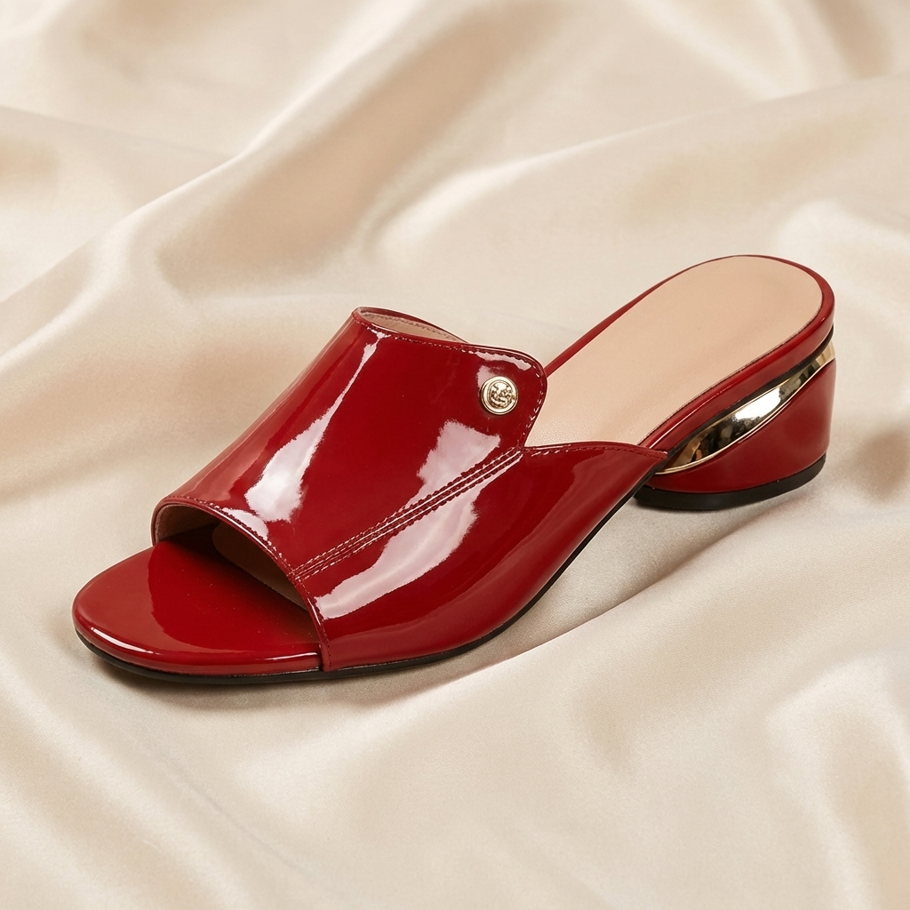 Céline | Talons à glissière en vernis