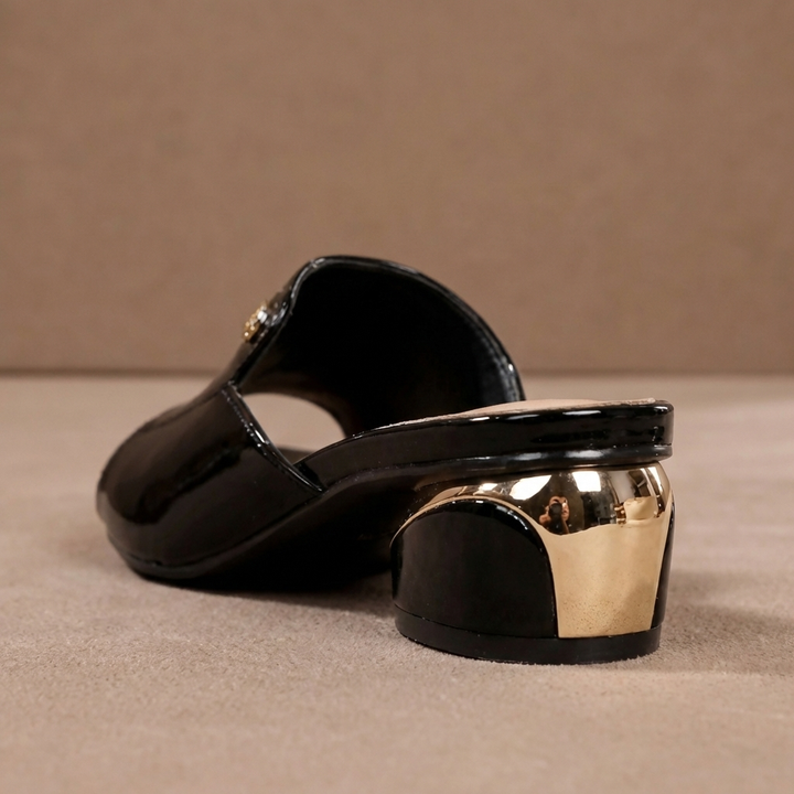Céline | Talons à glissière en vernis