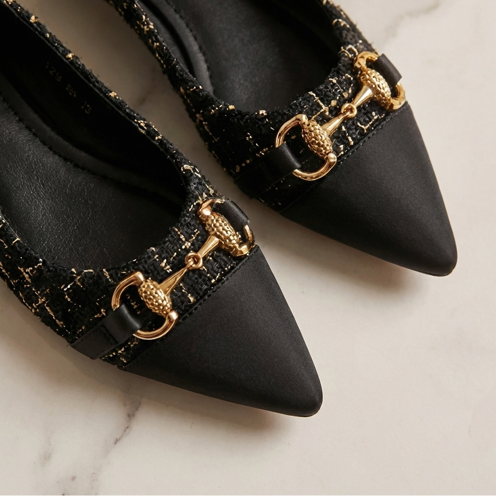 Verona | Ballerines Tweed