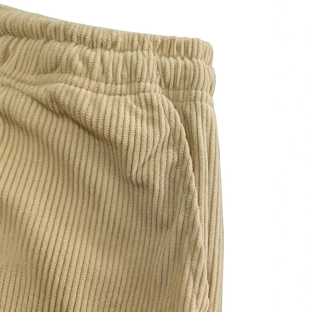 Andres | Pantalons de sport en velours côtelé