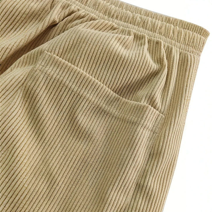 Andres | Pantalons de sport en velours côtelé