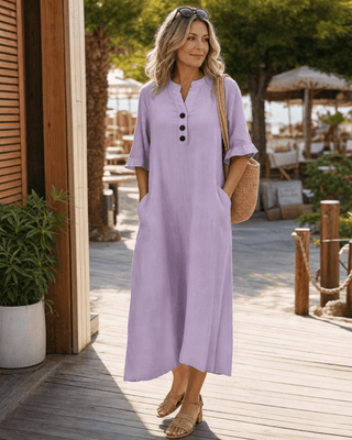 Aurélie | Robe midi décontractée