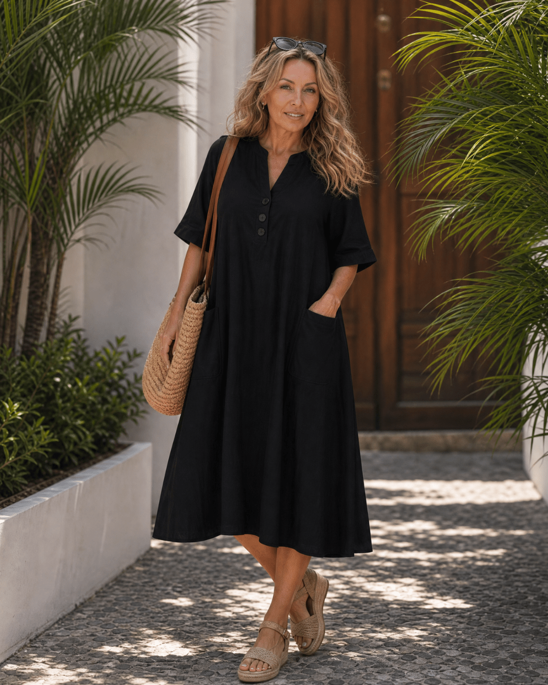 Aurélie | Robe midi décontractée