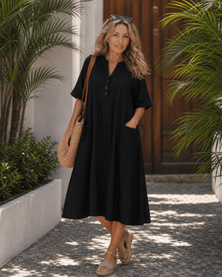 Aurélie | Robe midi décontractée