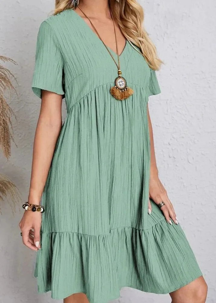 Jade | Robe fluide décontractée
