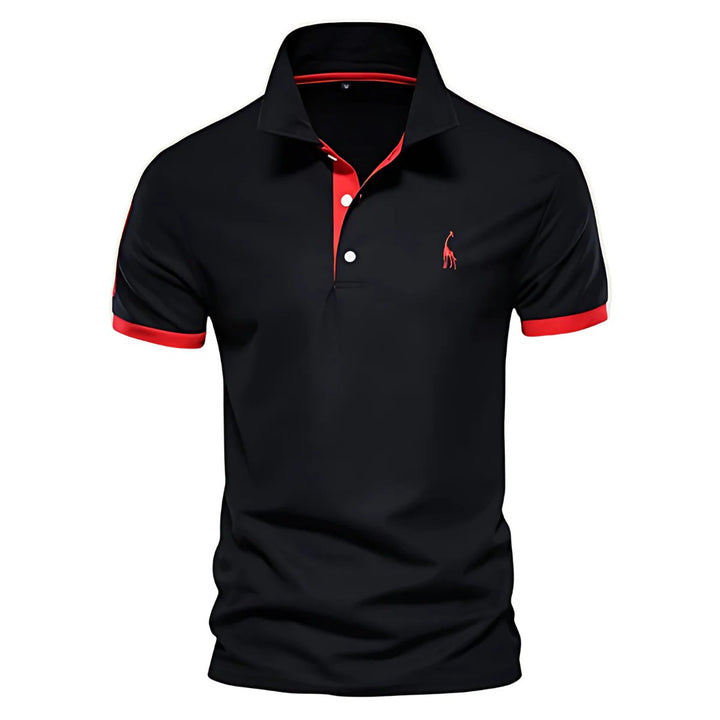 Lucas | Polo contrasté élégant