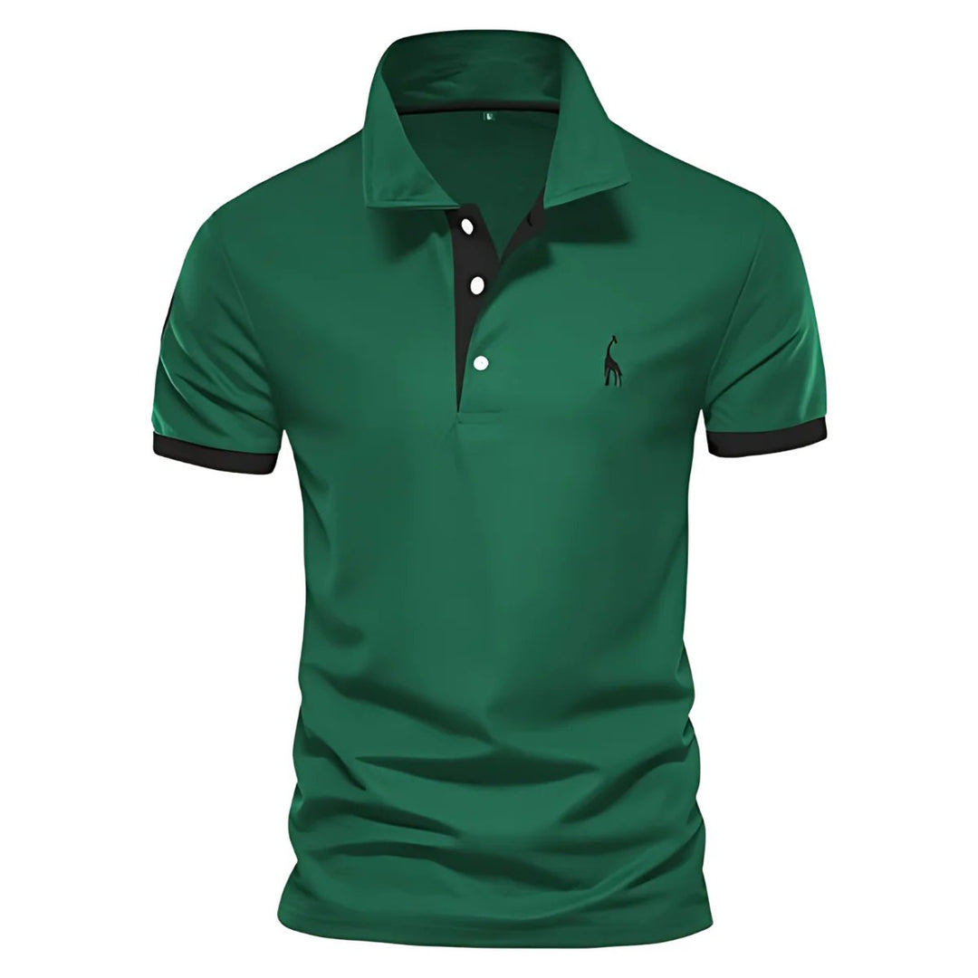 Lucas | Polo contrasté élégant