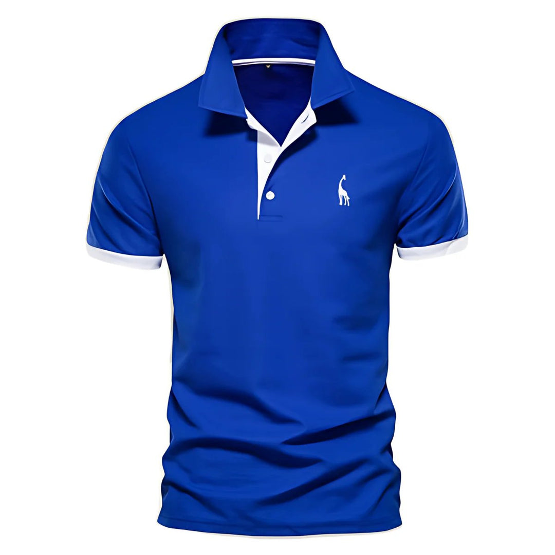 Lucas | Polo contrasté élégant