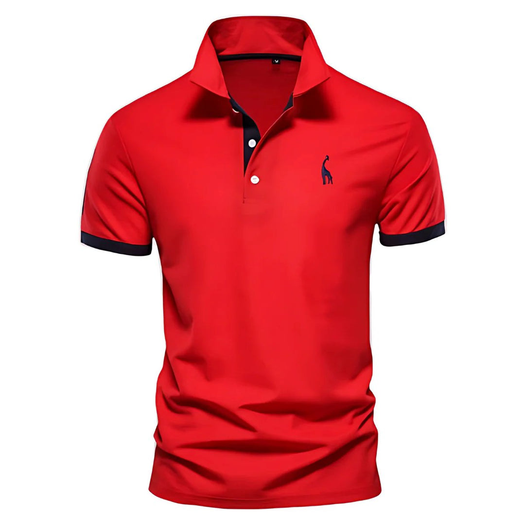 Lucas | Polo contrasté élégant