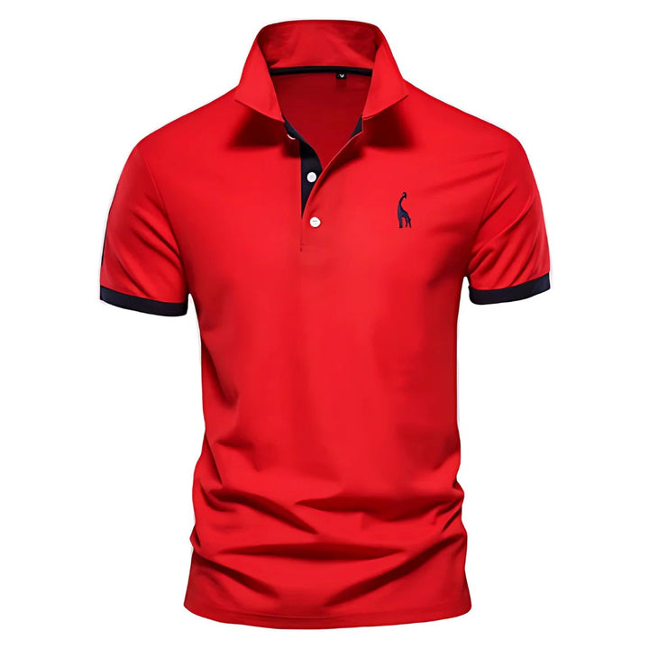 Lucas | Polo contrasté élégant