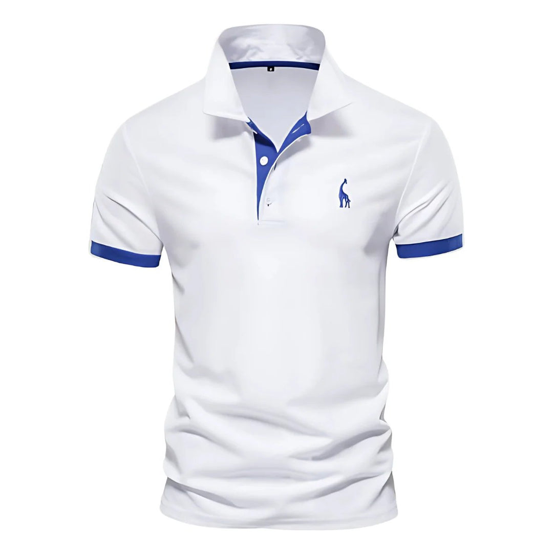 Lucas | Polo contrasté élégant