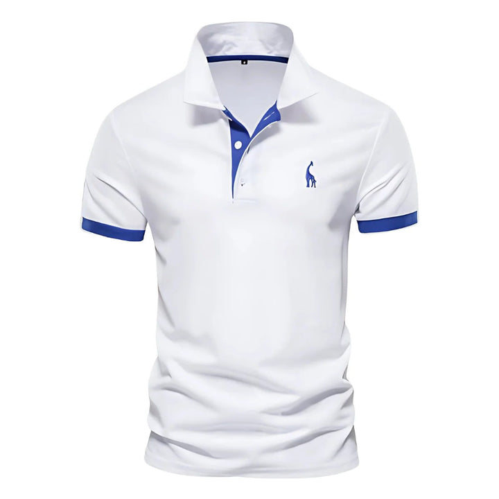 Lucas | Polo contrasté élégant