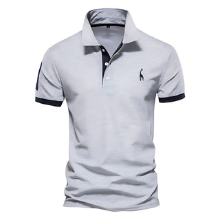 Lucas | Polo contrasté élégant
