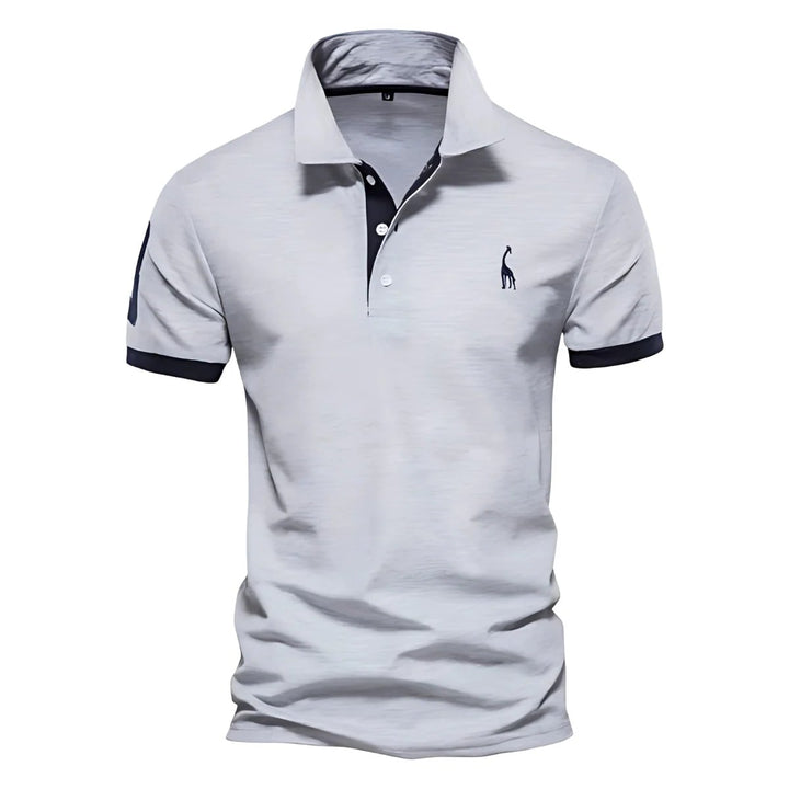 Lucas | Polo contrasté élégant