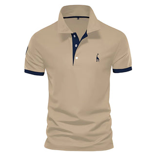Lucas | Polo contrasté élégant