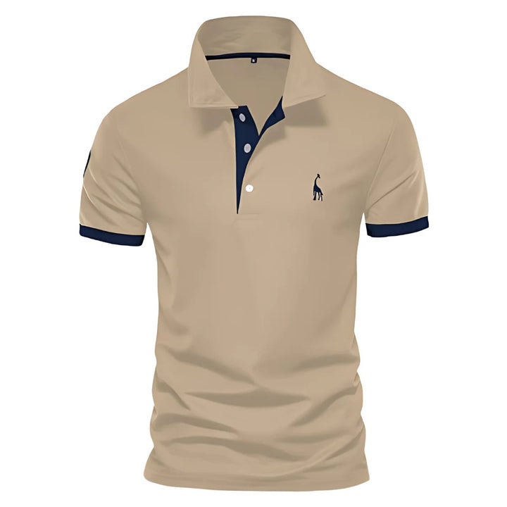 Lucas | Polo contrasté élégant