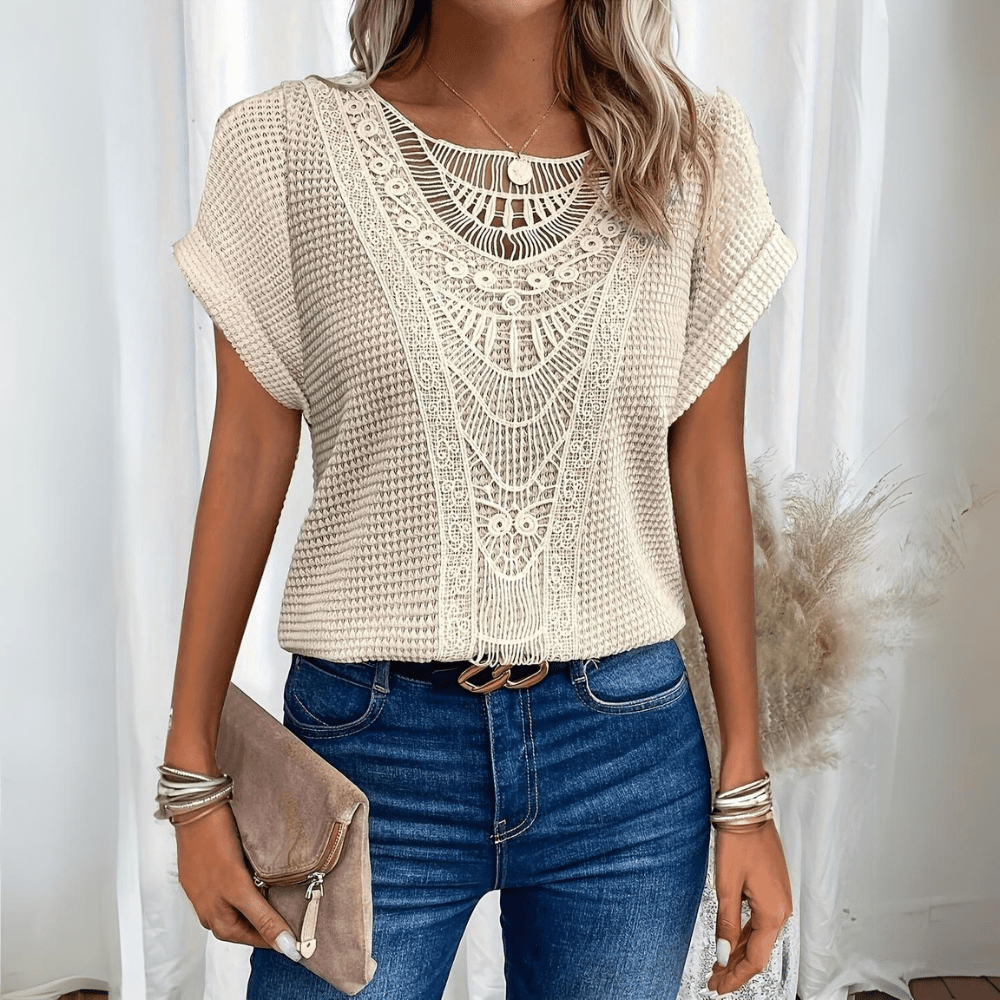 Clara | Top bohème crocheté