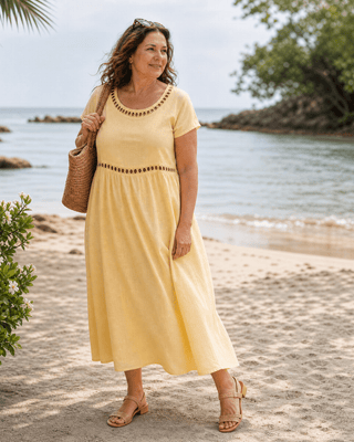 Lili | Robe décontractée arrivant aux genoux