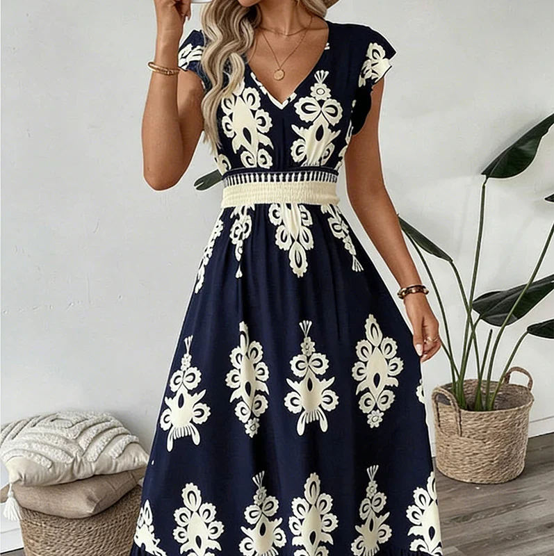 Camille | Robe maxi raffinée
