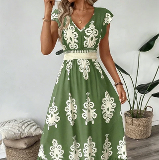 Camille | Robe maxi raffinée