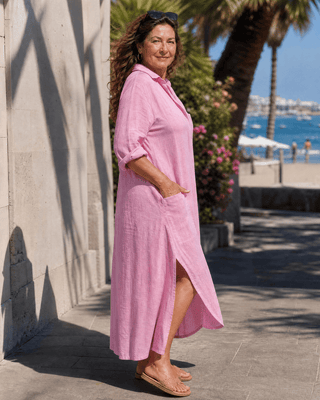 Aliénor | Robe midi à col