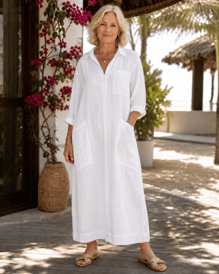 Aliénor | Robe midi à col