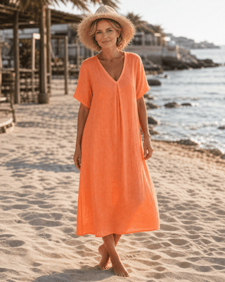 Sophia | Robe midi décontractée