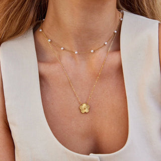 Chloé | Collier en Perles et Or Intemporel