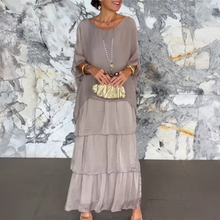 Lara | Robe longue fluide élégante