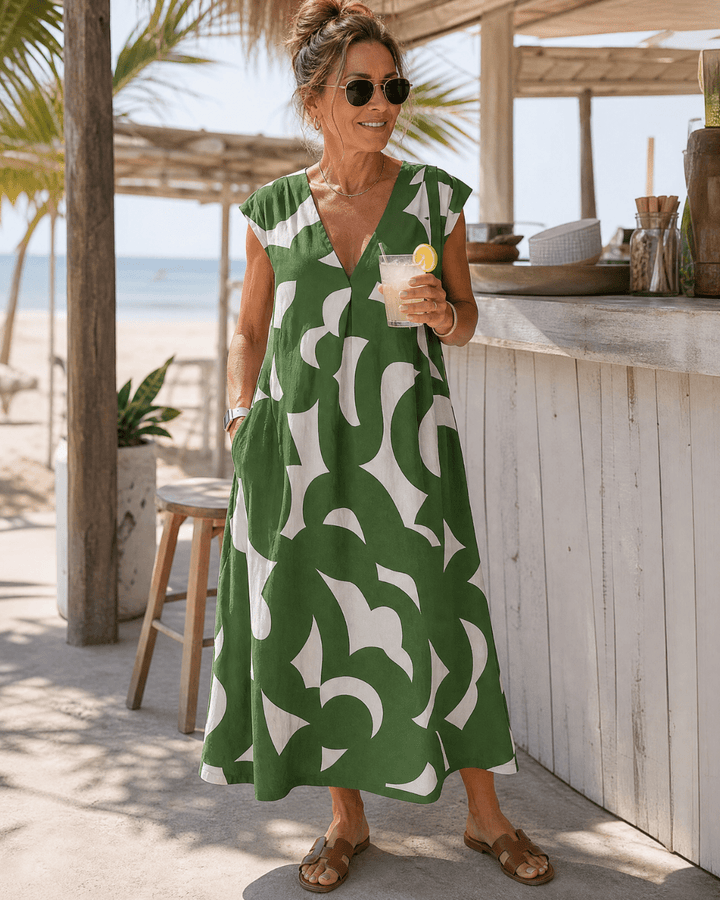 Anna | Robe midi fluide
