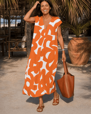 Anna | Robe midi fluide
