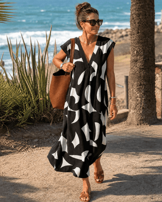 Anna | Robe midi fluide