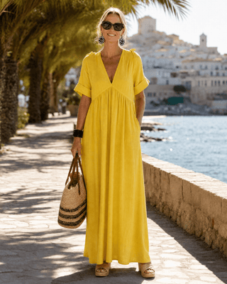Lya | Robe midi fluide