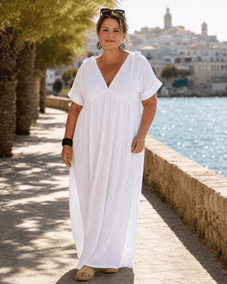 Lya | Robe midi fluide