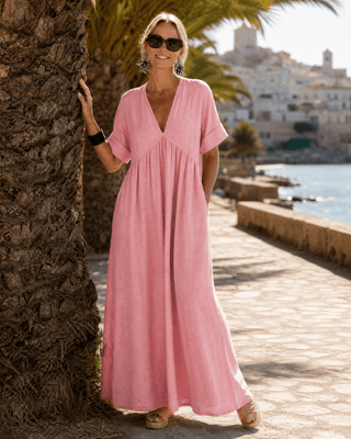 Lya | Robe midi fluide