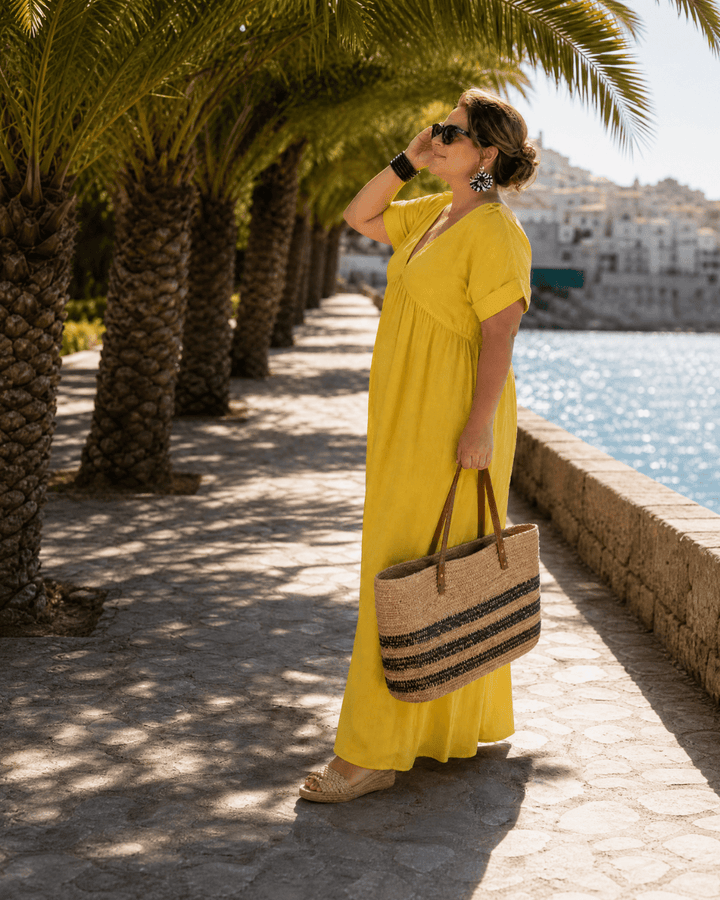 Lya | Robe midi fluide